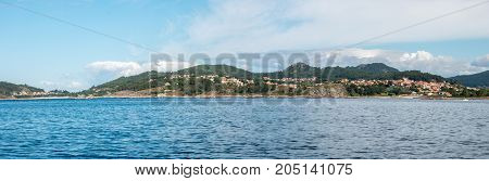 Overlook Of The Coast Of Cangas