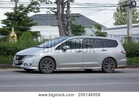 Private Old Honda Odyssey Van.