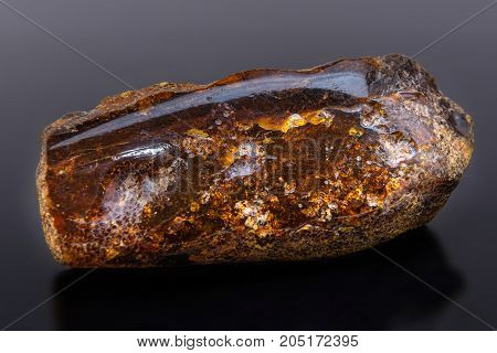 Semiprecious stone Amber the pitch connected with coniferous vegetation. It is applied in production of jewelry.