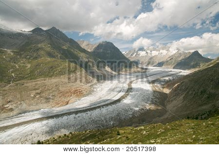 aletsch glacier (switzerland)
