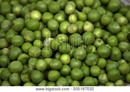 Nuts young pea seeds green peeled bulk