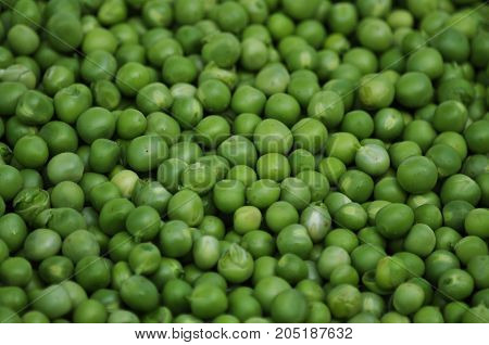 Nuts young pea seeds green peeled bulk