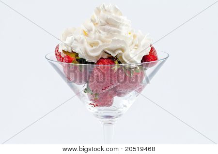 Fragole con crema