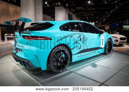 Jaguar I-pace E Trophy All-electric Suv Racing Car