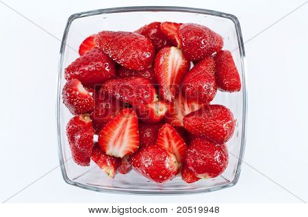 Fragole In una ciotola