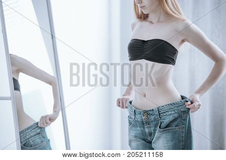 Woman Becoming Too Undersized