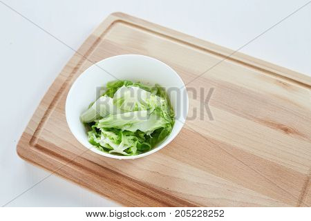 Organic White Cabbage Casually