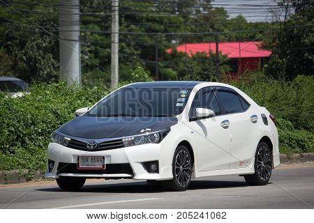 Private Car, Toyota Corolla Altis. Eleventh Generation Black Top