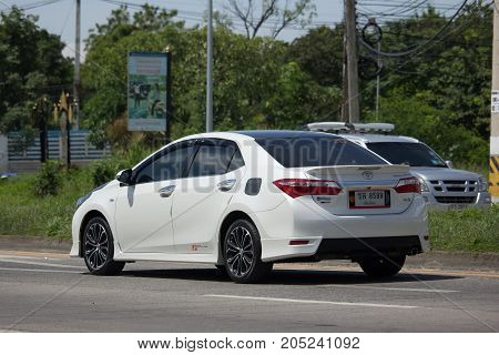 Private Car, Toyota Corolla Altis. Eleventh Generation Black Top