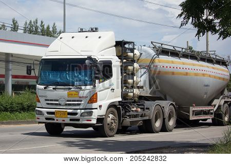 Cement Truck Of Just In Time Express Logistic Company.