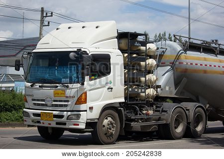 Cement Truck Of Just In Time Express Logistic Company.