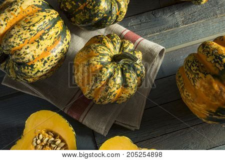 Raw Orange Conffeti Acorn Squash