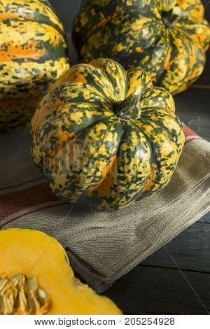 Raw Orange Conffeti Acorn Squash