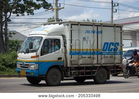 Container Truck Of Ocs Company