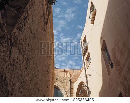 Casteddu (meaning Castle Quarter) In Cagliari