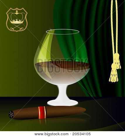 Cognac og cigar