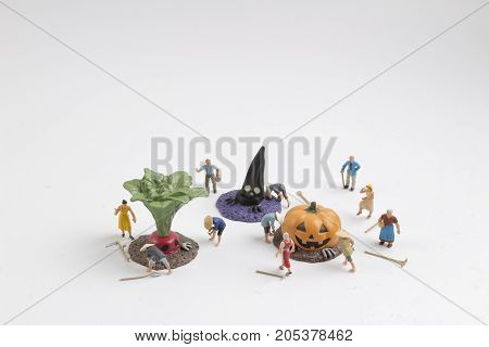 The Toys Of Halloween Monters And Devil