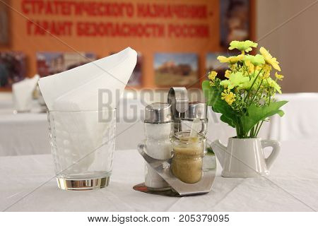 Dining room in armiyu. What to eat military. Real photo from the army, about the life of soldiers.
Food military. Lunch a soldier in the army.