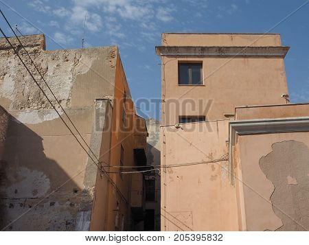 Casteddu (meaning Castle Quarter) In Cagliari