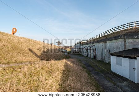 Masnedo fortress in Denmark in the spring