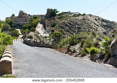 Castillitos Battery, Fortifications Of Cartagena, Province Of Murcia. Spain