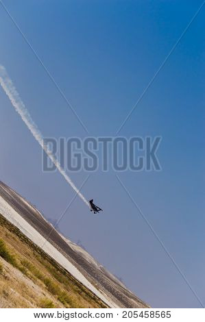 Sivrihisar, Eskisehir, Turkey - September 17, 2017: Sivrihisar Airshows (shg), Small Aviation Event