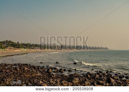 View Of Arambol Beach