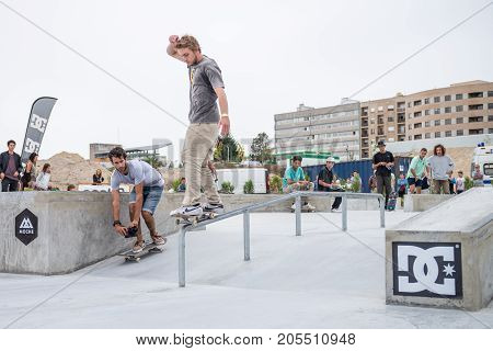 Unidentified Skater During The 4Th Stage Dc Skate Challenge