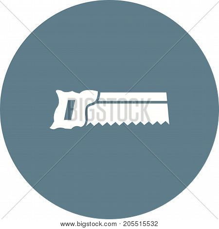 Saw, cut, tennon icon vector image. Can also be used for Hand Tools. Suitable for use on web apps, mobile apps and print media.