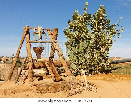 Gamle Desert godt i Sahara-ørkenen