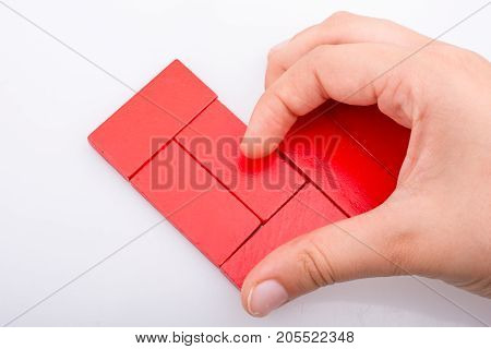 Colorful Domino Pices Forming The  Sun Shape