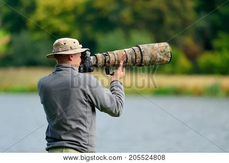 Wildlife Photographer Outdoor