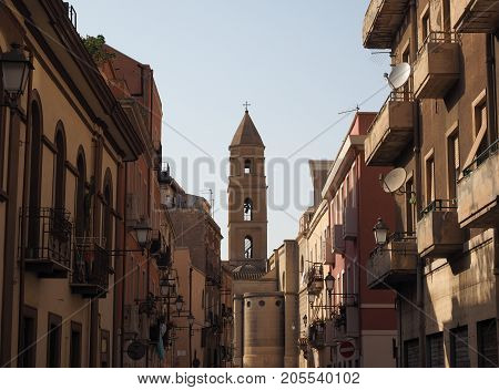 Castello Quarter In Cagliari