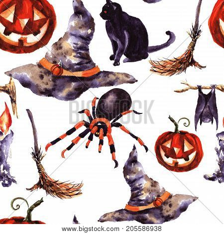 collection of different element fantasy cats for halloween cartoon