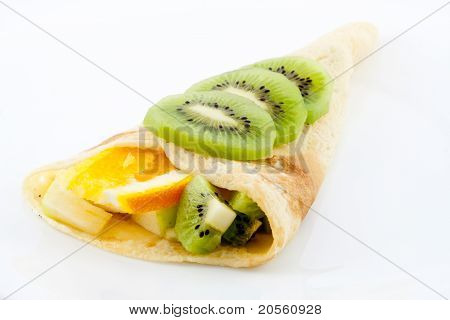 Frittelle con frutta