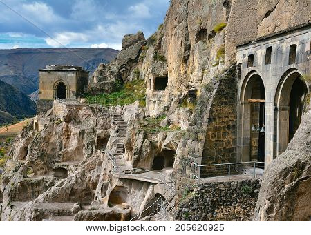 Cave Monastery In Vardziya