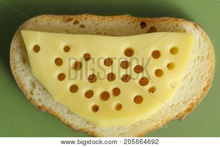 Cheese With Holes  Butty Sandwich