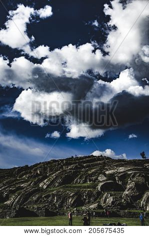 Fortress of Sacsayhuaman / Cusco . .