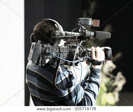 Video media production TV Broadcast Camera camcoder