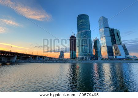 Scyscrapers z Moskwy