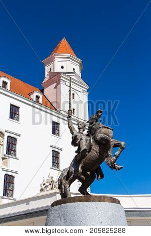 Bratislava Castle In Slovakia