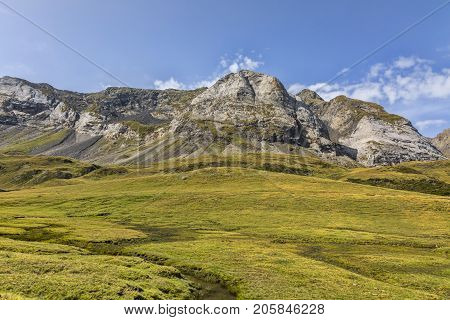 Image from the center of the glacial Circus of Troumouse one of the largest from the Europe.