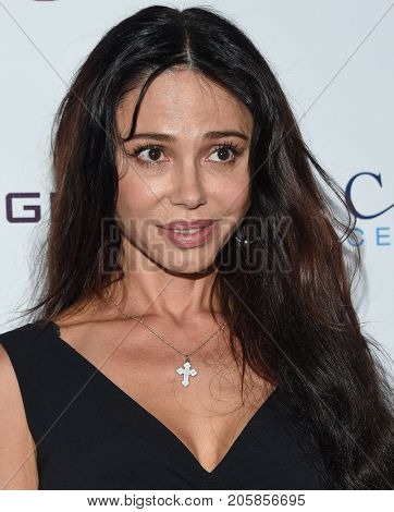 LOS ANGELES - SEP 09:  Oksana Grigorieva arrives for the 2017 Brent Shapiro Foundation Summer Spectacular on September 9, 2017 in Beverly Hills, CA                