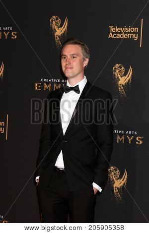 LOS ANGELES - SEP 10:  Patrick Jonsson at the 2017 Creative Arts Emmy Awards - Arrivals at the Microsoft Theater on September 10, 2017 in Los Angeles, CA