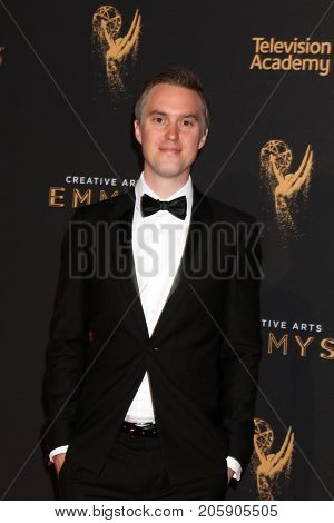LOS ANGELES - SEP 10:  Patrick Jonsson at the 2017 Creative Arts Emmy Awards - Arrivals at the Microsoft Theater on September 10, 2017 in Los Angeles, CA