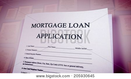 Pop Art Mortgage Loan Illustration