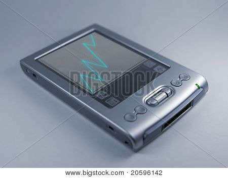 pada con un grafico sullo schermo