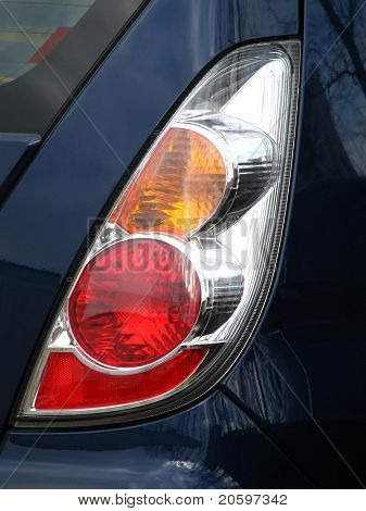 Terug auto verlichting