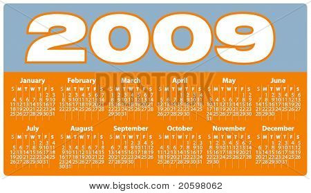 Calendário para 2009