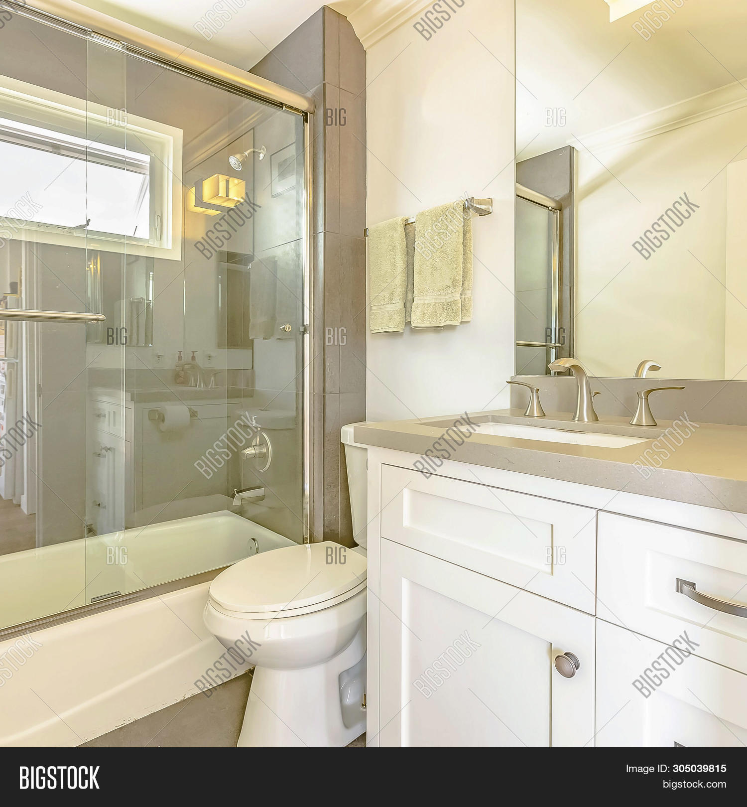 Square Bathtub Shower Image & Photo (Free Trial) Bigstock